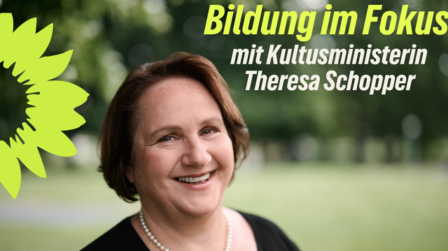 Podiumsdiskussion mit Kultusministerin Theresa Schopper in Vaihingen an der Enz